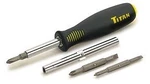 Titan TIT11010 6-IN-1 Ratcheting Screwdriver W/ Cushion Grip. Fixed Price $18.07.