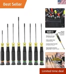 85617 Mini Precision Screwdriver Set, Slotted, Phillips, Torx, Cushion-grip H.... Fixed Price $54.85.
