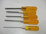 5PC Xcelite Ballpoint Hex Screwdriver Set Nos. Fixed Price $25.00.