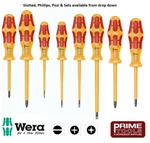 Wera 1060I 1062I 1065I Vde Kraftform Screwdriver Choose Slot, Pozi, Phillips Set. Fixed Price $37.45.