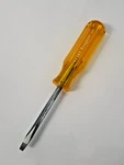 Xcelite S3163 3/16" 3" Regular Square Blade Screwdriver, Amber Handle. Fixed Price $10.99.
