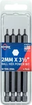 Mayhew Tools 19525-4 Usa Metric Ball Hex Power Bit, 2MM 3.5", (4-PACK) New!. Fixed Price $12.00.