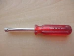 Vaco S8M 1/4" Point Sae Magnetic Nut Driver Clear Red Handle 6.5" Usa. Fixed Price $13.98.