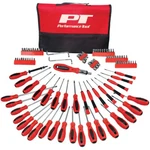 Performance Tool 100-PC Screwdriver Set With Pouch #WL-W1721. Fixed Price $58.95.