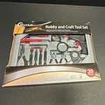 Kronus Hobby And Craft Tool Set 20PC Knife Screwdrivers Box D103. Fixed Price $23.99.