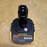 DCA1820 Battery Adapter 20V Max To 18V Yellow/black Pack, Item Set. Fixed Price $9.06.