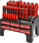 Pk Tools 100PC Screwdriver Set With Handy Storage Rack PT30210. Fixed Price $49.76.