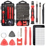 Sharden Precision Screwdriver Set, 122 In Electronics Magnetic M, Red. Fixed Price $33.96.