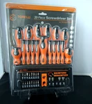 Screwdriver Set 39 Piece W/ Storage Rack & Magnetizer/demagnetizer Torelli Tools. Fixed Price $24.00.