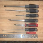 Proto 7PC. Screwdriver Set Phillips/straight Jp,jk,jc. Fixed Price $60.00.