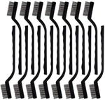 15 Pcs Mini Stainless Steel Wire Brush Set For Cleaning Welding Slag Rust,. Fixed Price $10.69.