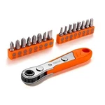 Tacklife Mini Screwdriver Bit Set Diy Ratchet Wrench Micro Torx Allen 1/4. Fixed Price $8.73.