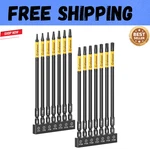 14PCS Impact Long Torx Set 6 Inch T7 T40 Tamper Proof Star Magnetic. Fixed Price $12.98.