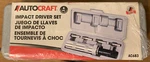 Autocraft AC683 Piece Impact Driver Set New In Sealed Plastic. Fixed Price $15.99.