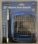 32PC Magnetic Driver Guide Kit: Phillips/slotted/pozi/hex/torx -crv Steel. Fixed Price $14.99.