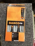 Bahco Fit B219015 Slotted/flat/phillips Screwdriver Piece Set W/rubber Grip. Fixed Price $45.00.