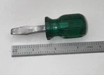 Vintage S-k 72081 Mini Stubby Slotted Flat Head Screwdriver Usa Sk. Fixed Price $6.00.