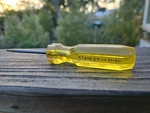 Vintage Stanley Usa 62-437 Torx Driver With Yellow Plastic Handle. Fixed Price $7.99.
