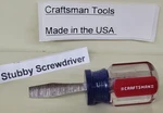 Craftsman #2 Flat Screwdriver 1/4" Tip Stubby 4151 Wf Nos Vintage **usa. Fixed Price $11.50.