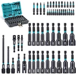 Libraton 54PCS Magnetic Nut Driver Set, Impact Drill Bit One Size. Fixed Price $57.11.