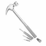 Hyper Tough 5-IN-1 Hammer & Screwdriver Set Slotted Phillips Rust Resistant Coat. Fixed Price $14.98.