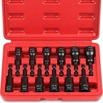 12-PIECE Magnetic Nut Driver Set Premium Impact Power Sae & Metric, Black. Fixed Price $21.54.