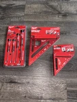 Milwaukee Precision Screwdriver Set 4PC., 7 Rafter Square & 4-1/2 Trim. Fixed Price $39.99.