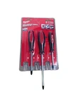 Milwaukee Phillips/slotted Flat Head Hex Screwdriver Set 3-PIECE. Fixed Price $14.99.
