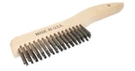 164SS Weiler Shoe Handle Scratch Brush Stainless Steel .012" X Made Usa. Fixed Price $14.95.