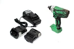 Hitachi WH18DGL 18V Li-ion Impact Driver Set Green/black W/ Battery & Charger. Fixed Price $79.90.