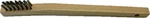 Osborn 54022 Stainless Steel Scratch Brush, 3X7 Row Count, Wooden Angled Handle. Fixed Price $5.25.