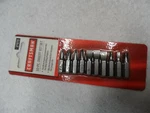 Craftsman 10-PC Insert Bit Set Nip Part # 37970. Fixed Price $13.96.