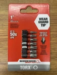 Milwaukee 48-32-4615 7 Piece Torx Shockwave 1" Insert Bit Set -new. Fixed Price $8.85.