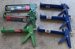 Lot Of 6 Premier Z Pro No Drip Caulk Guns. Fixed Price $59.81.