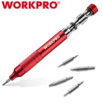 Workpro 24-IN-1 Precision Multi-bit Screwdrivers W/S2 Steel Red. Fixed Price $15.99.
