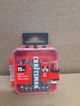 Craftsman Pc. Power Bits CMAF122MIX15. Fixed Price $10.00.