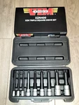 Vim 9PC S2 Triple Square 4" Long Bit Driver Socket Set W/case #XZN400. Fixed Price $102.29.