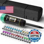 Hiners 31 Piece Torque Screwdriver Wrench Set 1/4" 10-80 Inch Pounds Lbs. Fixed Price $49.69.