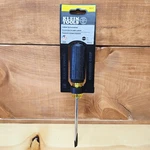 Klein Tools Screwdriver 605-4 Cabinet-tip Shaft 1/4". Fixed Price $9.99.