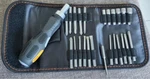 26 Piece Ratchet Screwdriver Set W/ Torx Bits & Carrying Case 24. Fixed Price $23.95.