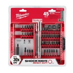 Milwaukee 48-32-4023 Shockwave Impact Duty Driver Bit Set 45-PIECE. Fixed Price $24.95.