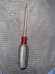 Sears Craftsman Black Red Slotted Screwdriver 10.5 47115 Usa Nos Cushion Grip. Fixed Price $22.00.