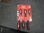 *new* Milwaukee Multi-bit Screwdriver Set With Cushion Grip (6 Piece) MT200-6. Fixed Price $49.95.