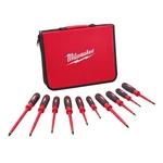 Milwaukee 48-22-2210 10PC 1000V Insulated Screwdriver Set W/ Eva Foam Case. Fixed Price $169.97.