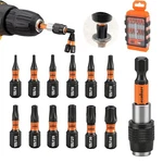 Horusdy Tamper Proof T5-T40, 2.1" Self-locking Quick Change, Black & Orange. Fixed Price $12.99.
