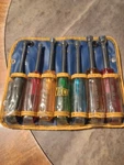 Vintage Vaco Kit No. K7 Nut Driver Set Sae 3/16 To 1/2 Vinyl Case Usa Made. Fixed Price $38.00.