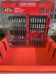 Craftsman 47-PIECE Screwdriving Set CMAF1247L Brand New. Fixed Price $19.00.