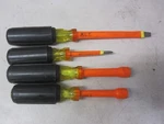 Lot Of 4 Cementex Insulated Comfort Grip Nut & Screwdrivers. Fixed Price $59.99.
