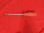 Mac Tools Screwdriver PJRB6AR Large 6" 8MM Flat Tip Red Usa. Fixed Price $14.99.