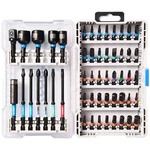 Toolant 52PC S2 Steel Impact Driver Bit Set Hex Torx Phillips Slotted Square. Fixed Price $32.99.